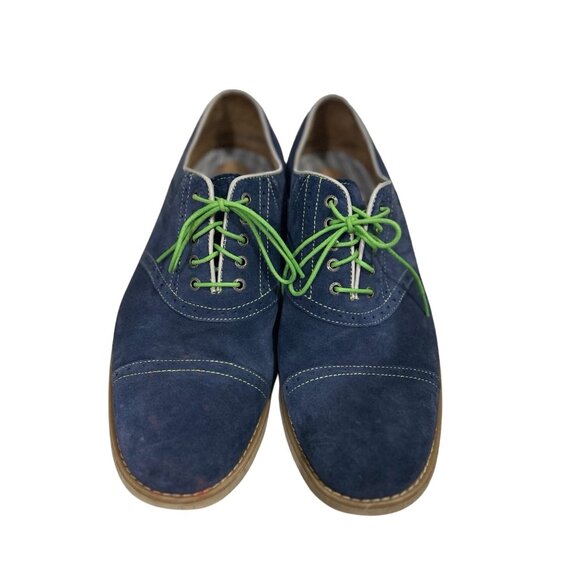 JOHNSTON & MURPHY SUEDE OXFORD FLEX (Retail $140) - Picture 3 of 6